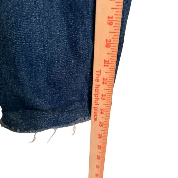 True Craft Sz 14 Slim‎ Straignt Button Fly Distressed Jeans - Picture 4 of 13